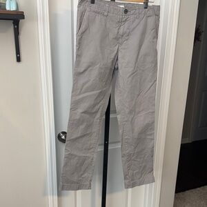 JCPenney Men's Light Gray Chinos